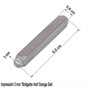 Damga Seti - Harf - ImpressArt - 3 mm
