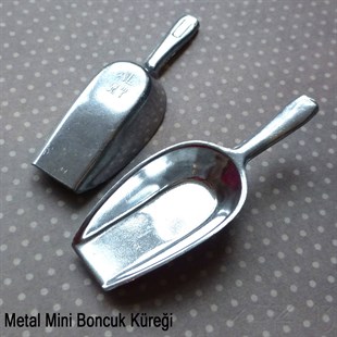Kürek - Kum Boncuk İçin - Mini ve Metal