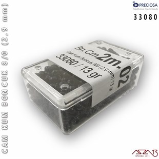 33080 Cam Kum Boncuk 8/0 (2,9 mm) 13 gr