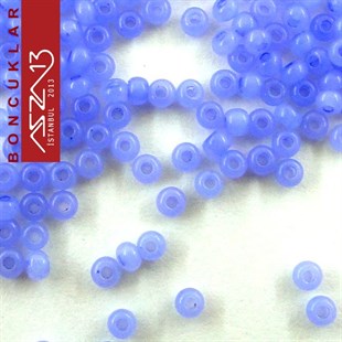 Mavi Cam Kum Boncuk (13/0 - 1,7 mm) 20 gr
