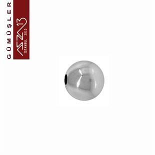 925 K Gümüş 2 mm Top / Paket İçeriği 30 Adet