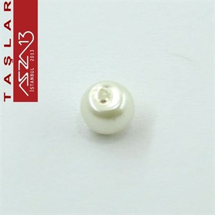 275 Adet 4 mm Beyaz Renk İnci Boncuk (25 gr)