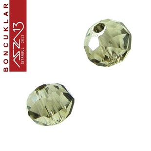 3x4 mm - Kristal - Efektli Kuartz - Rondela Boncuk / 145 Adet